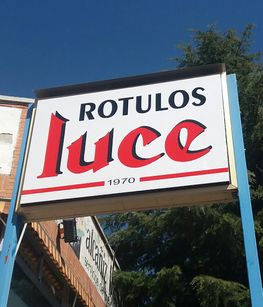 Rótulos Luminosos Luce, S.L. letrero rótulos luce